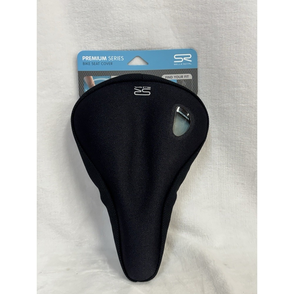 Selle Royal Premium Video Gel Bike Saddle Cover (Standard, Unisex) New